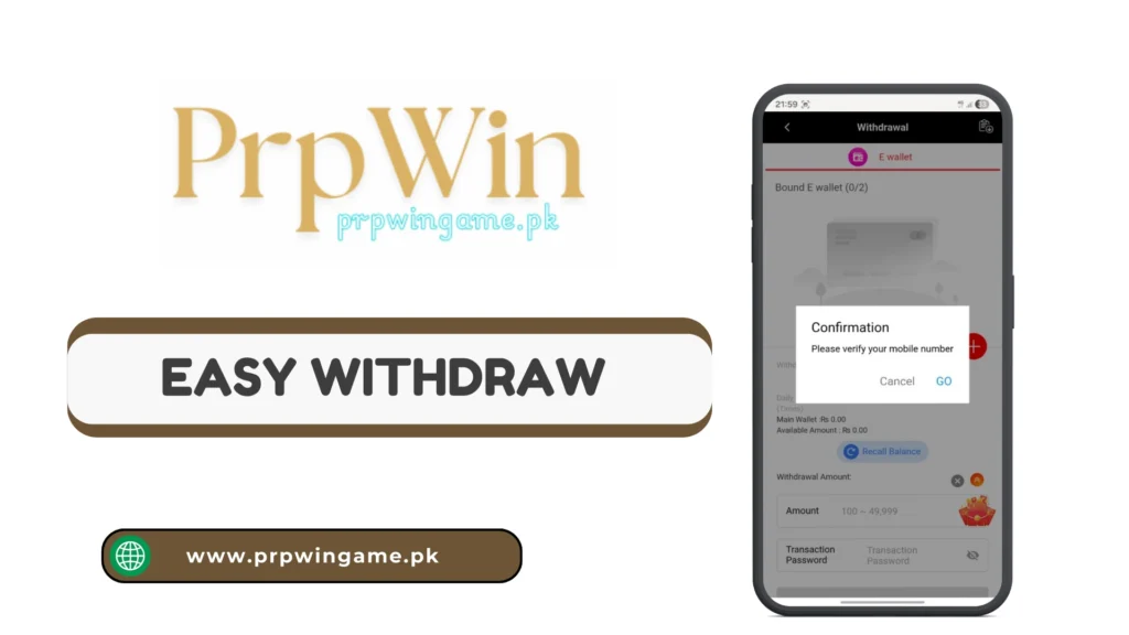 PrpWin Withdraw